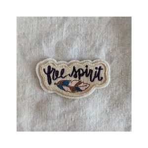 "Free Spirit" Iron On Kids Patch